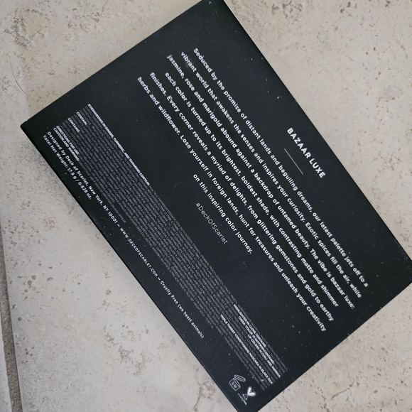 Deck of Scarlett Bazaar luxe palette - Picture 2 of 6